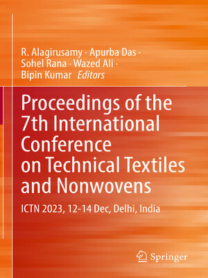 cover image of Proceedings of the 7th International Conference on Technical Textiles and Nonwovens